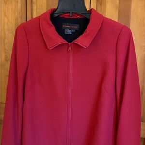 Nina Mclemore, Red jacket size medium NEW w tags
